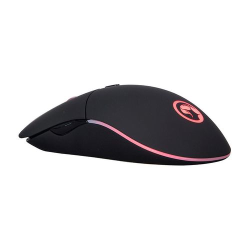 cumpără Mouse Gaming MARVO G931, Gaming Mouse, 2000/3000/4000/5000/6000/7200dpi adjustable, Optical sensor (Pixart 3325), 6 programmable buttons, RGB 16M colors, Advanced configuration, Braided cable, USB, Black în Chișinău 