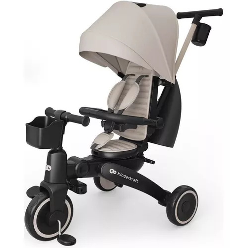 cumpără Bicicletă-cărucior KinderKraft KRJAZZ03BEG0000 Jazz 3 Beige în Chișinău 