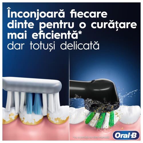 cumpără Periuță de dinți electrică Oral-B 7483 Vitality Lilak PRO Cross Action în Chișinău 