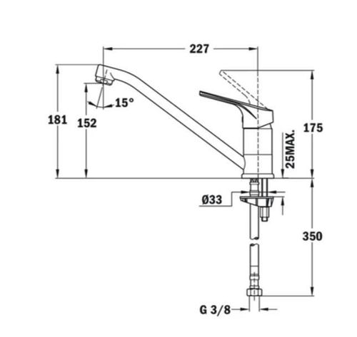 купить Смеситель кухонный Teka MTP 913 TG Carbon/Chrom в Кишинёве 