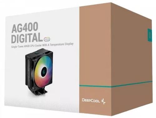 купить Кулер Deepcool AG400 DIGITAL BK ARGB, TDP 220W в Кишинёве 