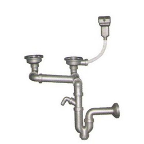 cumpără Sifon pentru chiuvetă bucătărie Asil TSF 12, dublu 3 1/2" si cu preaplin de pe cuva, TSF 12, ASIL în Chișinău 