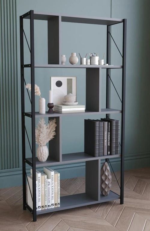 купить Стеллаж Remaks Genis Antharacite в Кишинёве 