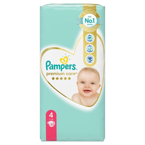 Подгузники Pampers Premium Care 4 Maxi (9-14 kg) 52 шт 