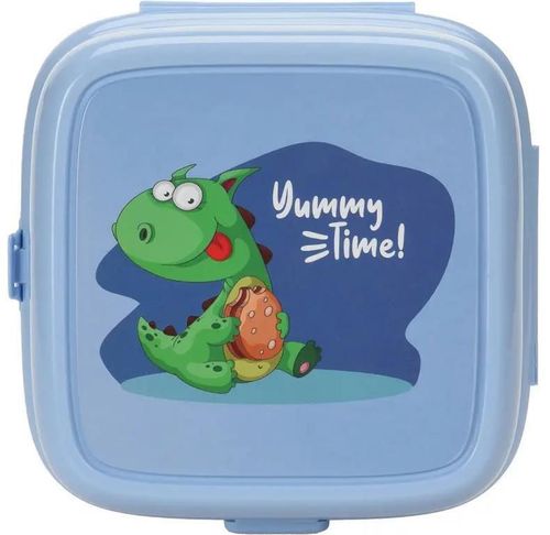 купить Контейнер для хранения пищи Excellent Houseware 26495 Ланч-бокс с отделениями и вилкой 14.5x14.5x9.5cm в Кишинёве 