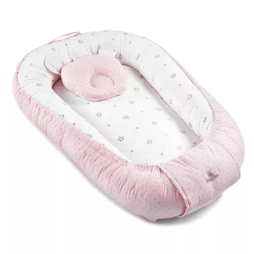 купить Гнездо для новорожденных PernaMea Babynest Buline Roz (PM.100927/12) в Кишинёве 
