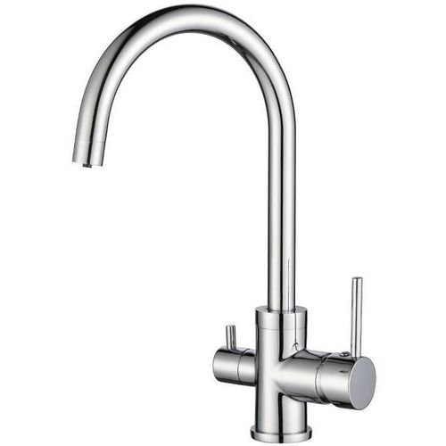 купить Смеситель кухонный Helika-AquaSanita 2963-001 SABIADUO Chrome в Кишинёве 