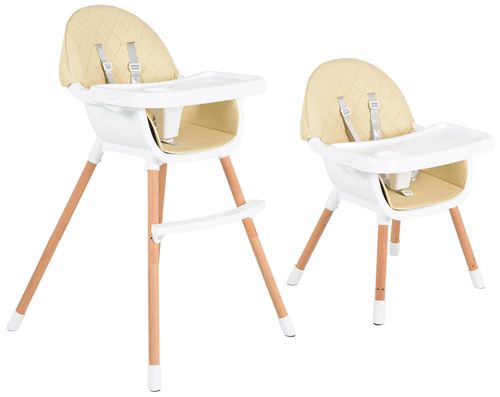 cumpără Scaun de masă Moni Gelato 2in1 Beige în Chișinău 