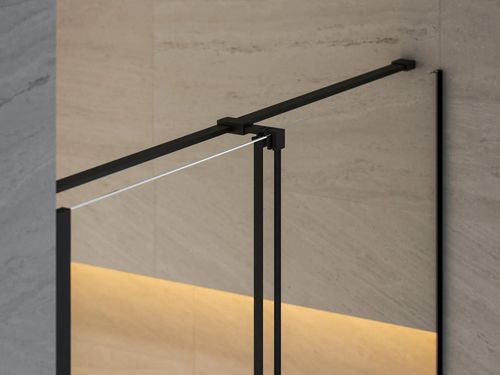 купить Перегородка для душевой кабины Ravak Shower door Roll 120x195 Black transparent RODP2-120 (X08VG0300Z1) в Кишинёве 
