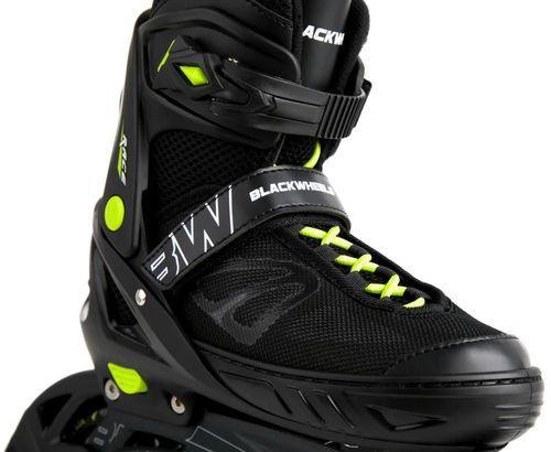 купить Роликовые коньки Blackwheels Sonic Black/Green 37-40 в Кишинёве 