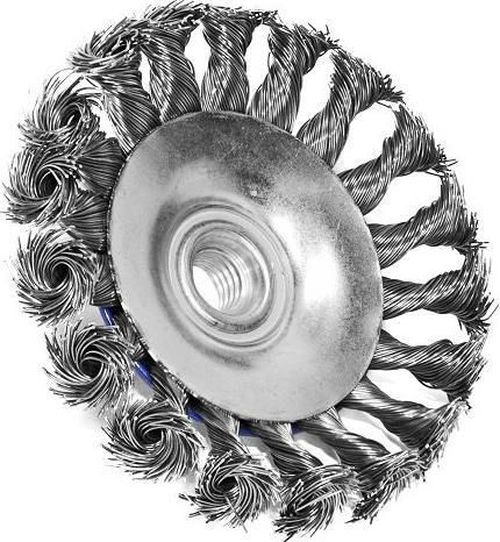 cumpără Set de tubulare, bite, duze S&R 136450115 Perie pentru metal conica 115mm M14 d0.5/12500 în Chișinău 