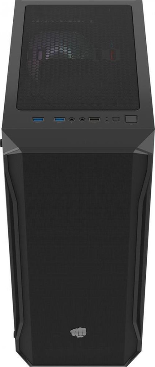 cumpără Carcasă PC FURY NFO-2153 Shobo SH4 RGB Midi Tower Window, Black în Chișinău 