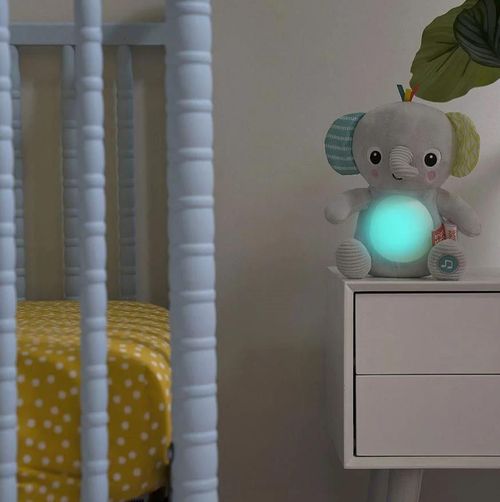 купить Мягкая игрушка Bright Starts 12498 Jucarie interactiva Hug a Bye Baby Elephant в Кишинёве 