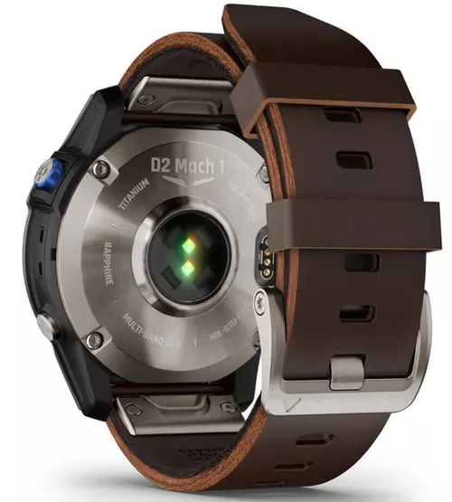 купить Смарт часы Garmin D2™ Mach 1, Aviator Smartwatch with Oxford Brown Leather Band (010-02582-55) в Кишинёве 