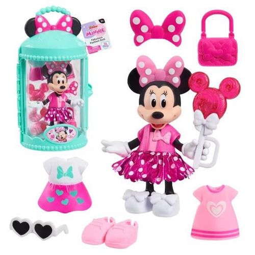 купить Игрушка miscellaneous 88128 Minnie Mouse Fabulous Fashion Doll Teal Case, Pretty in Pink в Кишинёве 