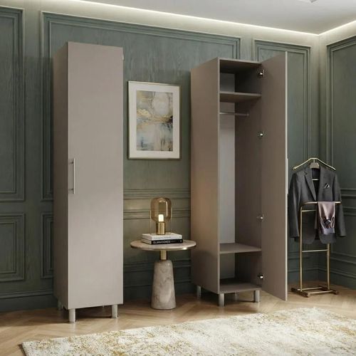 cumpără Dulap Mashtab S12510 Isla cu bară (400x500x2000) Cashmere în Chișinău 