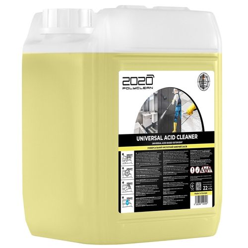 купить Средство для ухода за авто Polychrom 2020 Detergent acid universal Universal acid cleaner, 22 kg в Кишинёве 