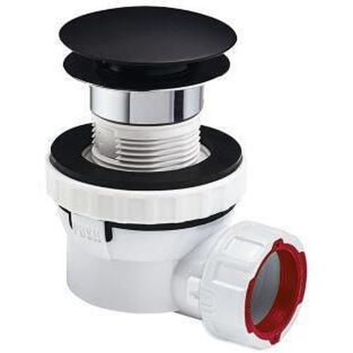 купить Сифон для кухонной мойки Wirquin Nano Quick-Clack Black antimiros D32 30724958 в Кишинёве 