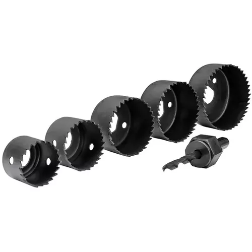 купить Набор головок, бит, насадок Makita D-70203 Set 5 carote + adaptor lemn/gips 32-64mm в Кишинёве 