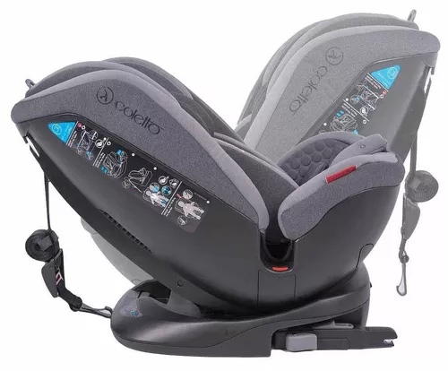 cumpără Scaun auto Coletto Scaun auto i-Size 40-150cm (0-36 kg) Isofix Logos Dark Grey în Chișinău 