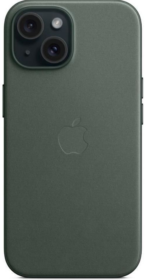купить Чехол для смартфона Apple iPhone 15 FineWoven MagSafe Evergreen MT3J3 в Кишинёве 