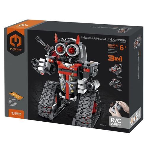купить Конструктор iM.Master 8030 Robot Roșu 3în1, Mechanical Master, cu T/C, 419pcs в Кишинёве 