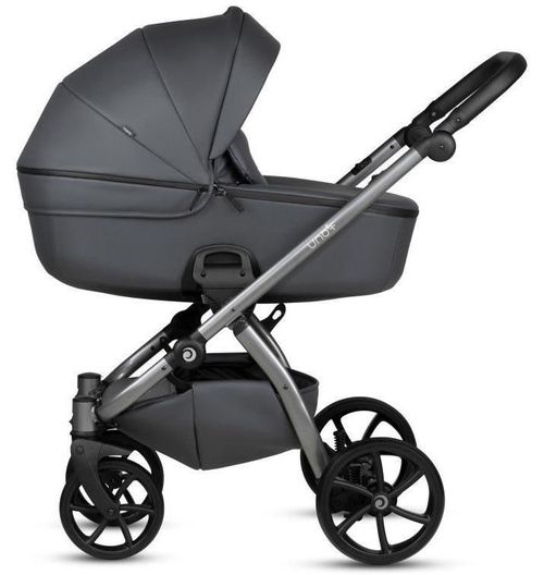 купить Детская коляска Tutis 2in1 UNO5+ Leather 2/1 Jet Black (1402166) в Кишинёве 