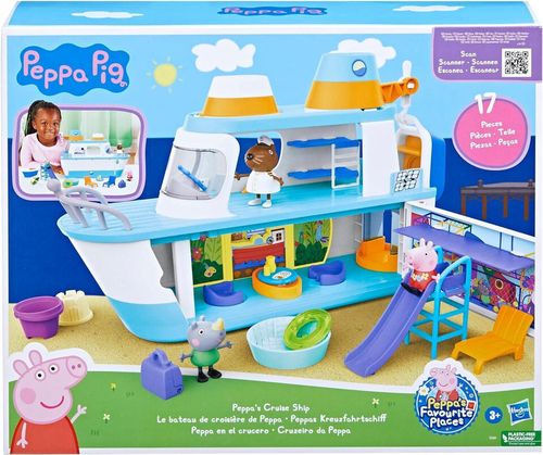 купить Игровой комплекс для детей Hasbro F6284 PeppaPig Набор Playset Peppas Cruise Ship в Кишинёве 