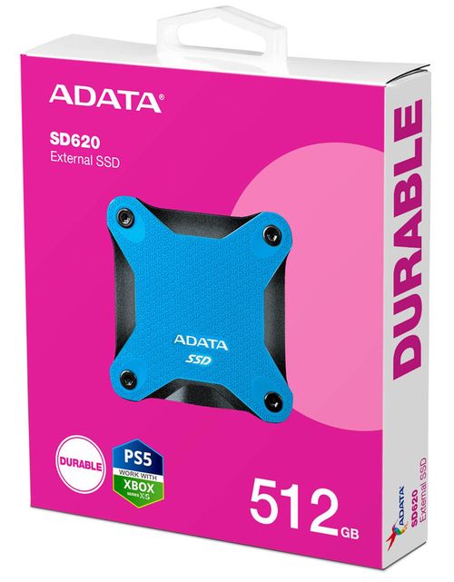 cumpără Disc rigid extern SSD Adata SD620 1Tb USB3.2 Blue în Chișinău 