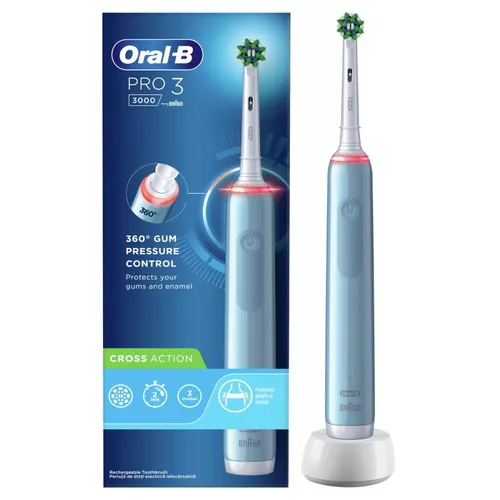 cumpără Periuță de dinți electrică Oral-B PRO 3000 Cross Action în Chișinău 