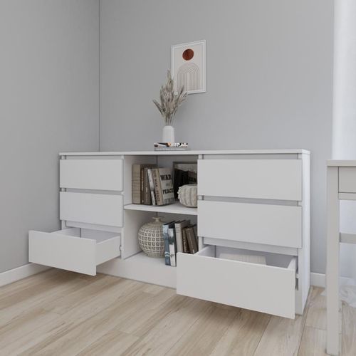 cumpără Comodă Smartex (16154) Т3 160cm Alb în Chișinău 