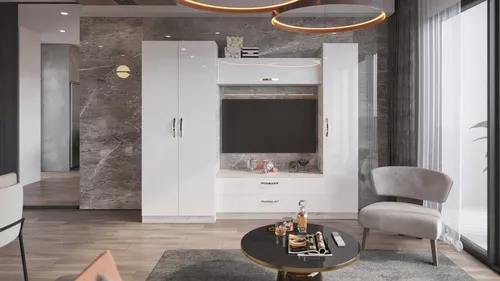 cumpără Dulap Bafimob Standard Стенка Юлия Х (ТВ-1,2м) 2,4м în Chișinău 