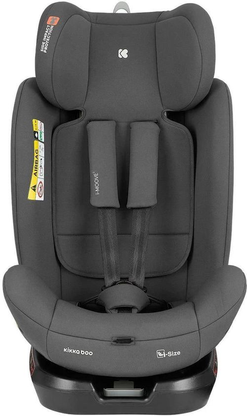 купить Автокресло Kikka Boo 31002100102 i-Moove 2 Dark Grey i-Size, 40-150cm в Кишинёве 