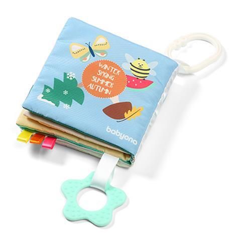 cumpără Jucărie cu pandantiv BabyOno 1511 Cartea educativa SEASONS în Chișinău 