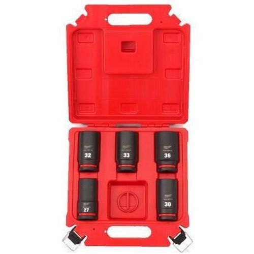 купить Набор головок, бит, насадок Milwaukee 4932498750 Set de 5 chei tubulare de impact lungi Shockwave, 3/4 в Кишинёве 