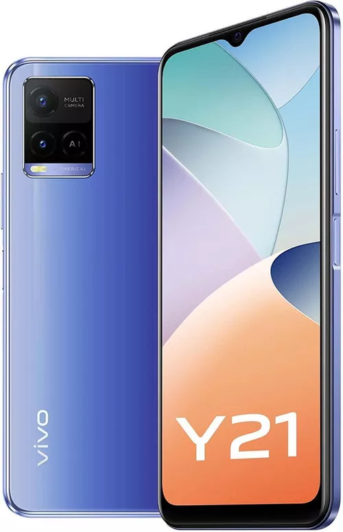 купить Смартфон VIVO Y21 4/64GB Metallic Blue в Кишинёве 
