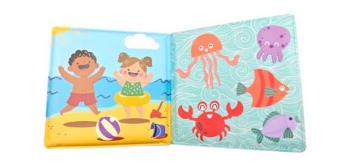 купить Игрушка Akuku A0480 Обучающая Книжка Marine Animals (6952) в Кишинёве 