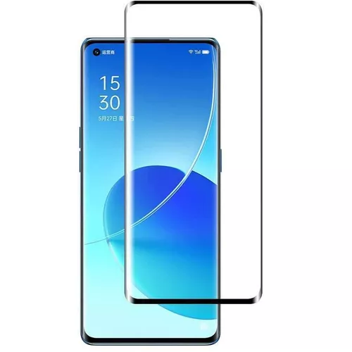 купить Стекло защитное для смартфона Helmet Diamond Glass 4D Oppo Reno 6 Pro 5G, Black в Кишинёве 