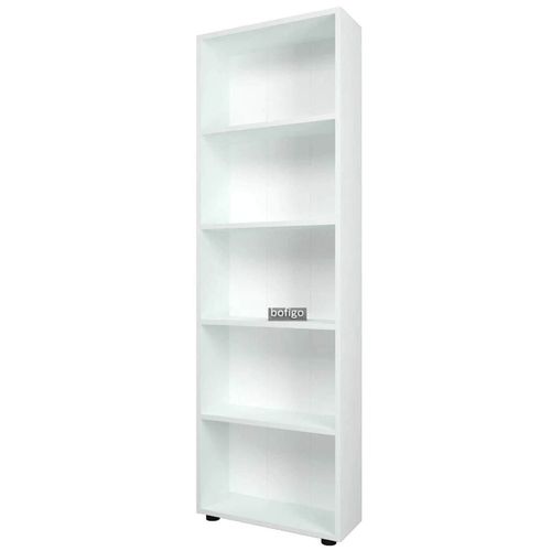 купить Офисный стеллаж Nex Home Chipboard, 55x20x172 см, Белый (15-02-01) в Кишинёве 