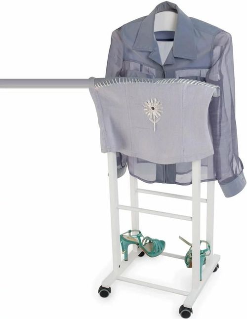 cumpără Cuier pentru haine Arredamenti Italia Atri, напольная на колесиках, белый лак în Chișinău 