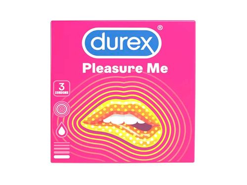 Презервативы с дополнительной стимуляцией Durex Pleasure Me (3 шт) 
