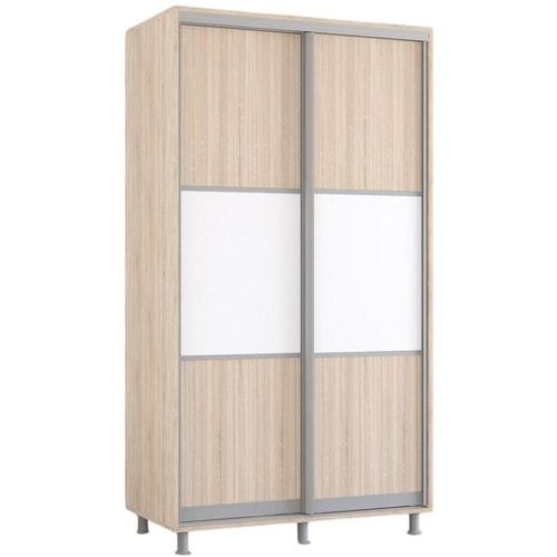 cumpără Dulap Mobildor-Lux Aron cu uși glisante orizontal (110x60x240H cm) Sonoma în Chișinău 