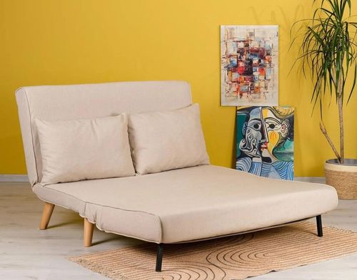 купить Диван Trendy Folde Crem (2 locuri) в Кишинёве 