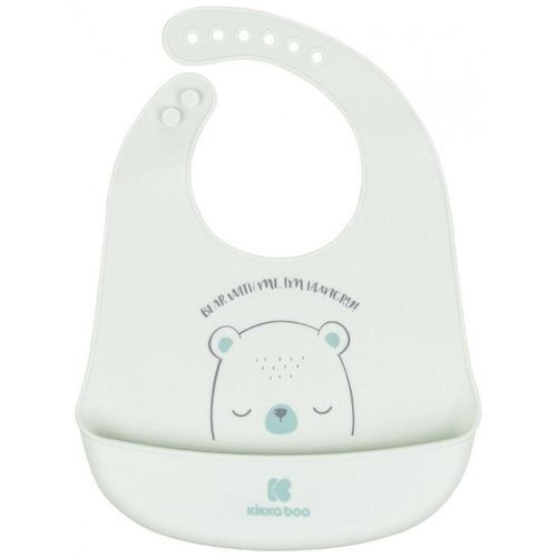 купить Слюнявчики Kikka Boo 31303030043 Baveta din silicon Bear With Me Mint в Кишинёве 