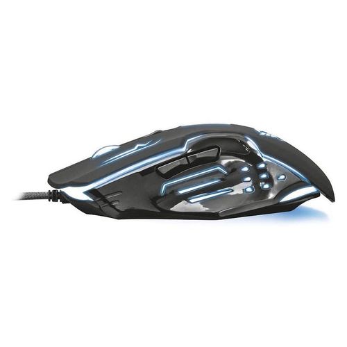 cumpără Mouse Gaming Trust Gaming GXT 108 Rava Illuminated Mouse, 600 - 2000 dpi, 6 Programmable button, Multi LED color cycle, Rubber top layer for enhanced grip, 1,7 m USB, Black în Chișinău 