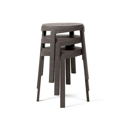 cumpără Scaun de bar Nardi STACK STOOL MINI BASALTO 40357.25.000 (Scaun de bar pentru gradina exterior terasa) în Chișinău 