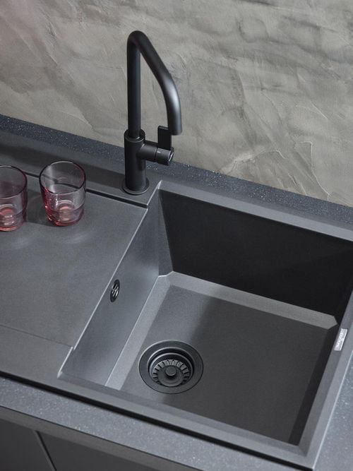 cumpără Chiuvetă bucătărie Reginox R40324 Bari 10 Nero Black în Chișinău 