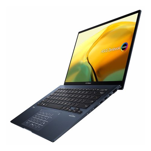 купить Ноутбук 14 ASUS ZenBook 14 OLED 2K UX3402 Blue, Intel i7-1260P 3.4-4.7Ghz/ 16GB DDR5/ SSD 512GB PCIE G4/ Intel Iris Xe Graphics/ WiFi 6E 802.11ax/BT5.0/ HDMI/ HD WebCam/ Illuminated Keyboard/ Number Pad/ 14 IPS OLED WQXGA+ NanoEdge 400nits (2880x1800)/ Windows 11 UX3402ZA-KM023W в Кишинёве 