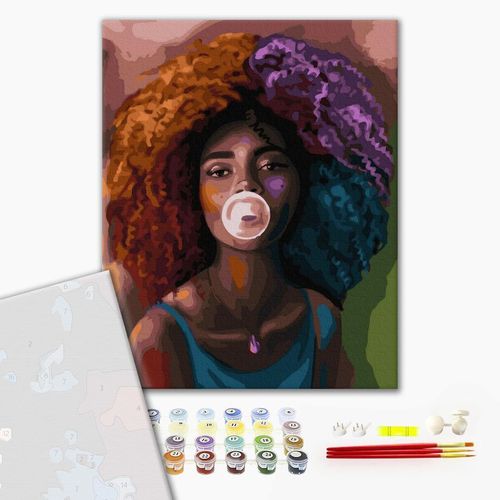 купить Картина по номерам BrushMe GX39965 În stilul Huba buba в Кишинёве 