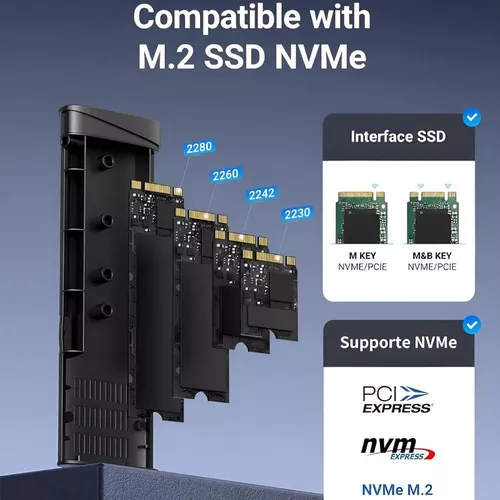 cumpără Boxe exterioare HDD Ugreen 35267 CM767 M.2 NVMe SSD Enclosure 10Gbps în Chișinău 